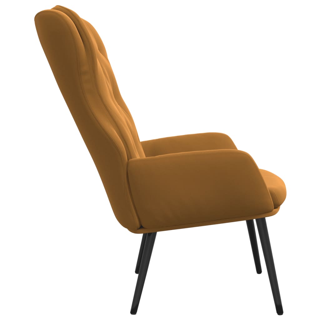 Relaxsessel Braun Samt
