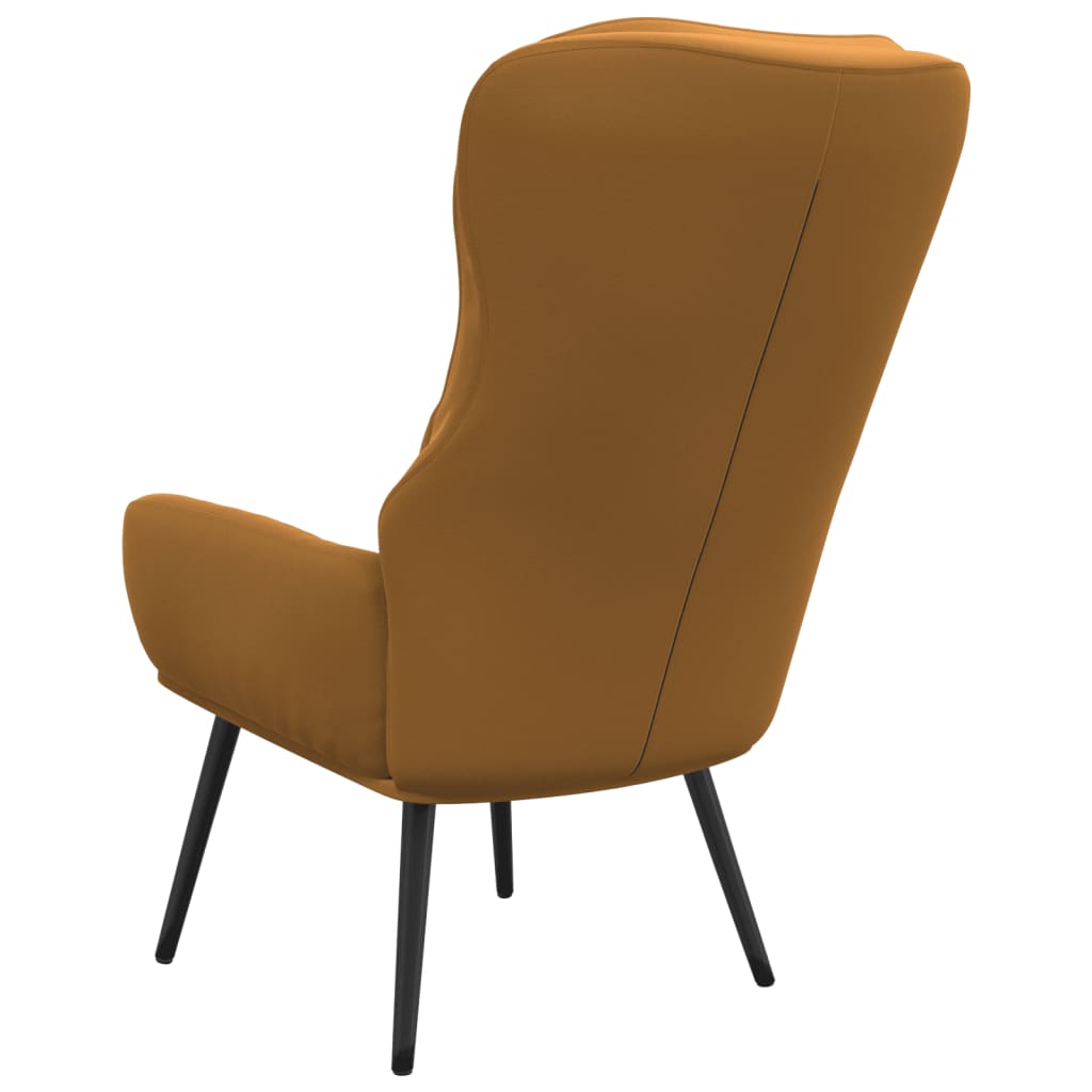Relaxsessel Braun Samt