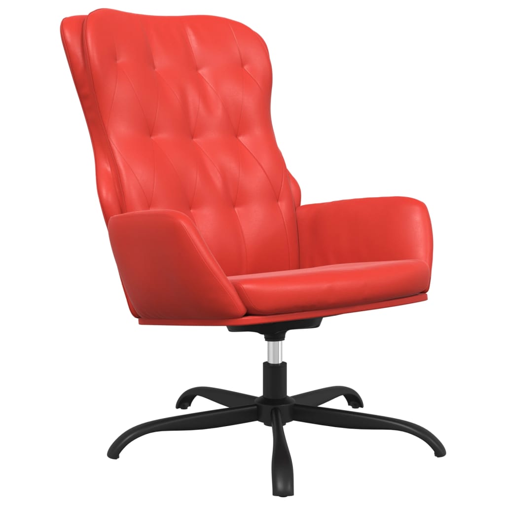 Relaxsessel Rot Kunstleder