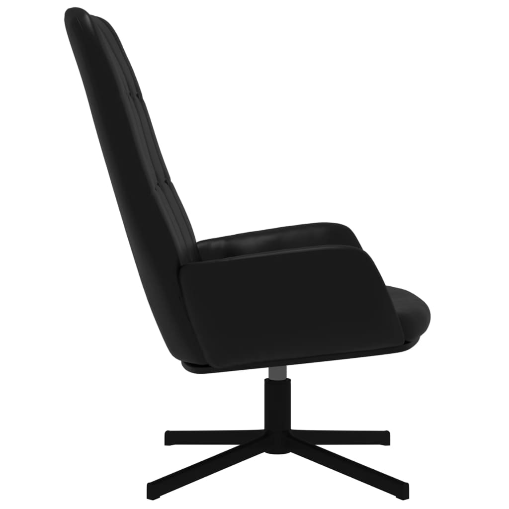 Relaxsessel Glänzendes Schwarz Kunstleder