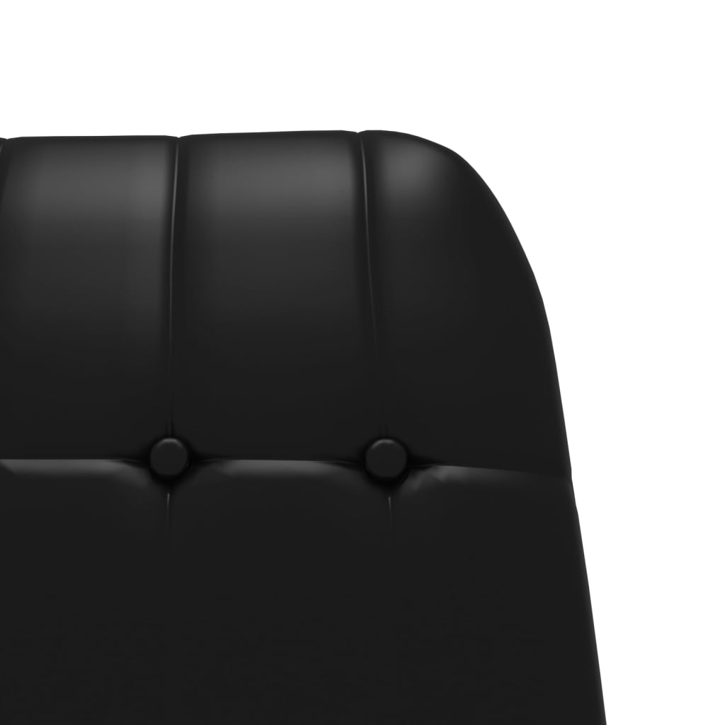Relaxsessel Glänzendes Schwarz Kunstleder