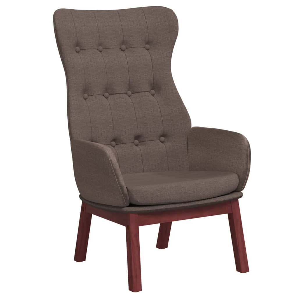Relaxsessel Taupe Stoff
