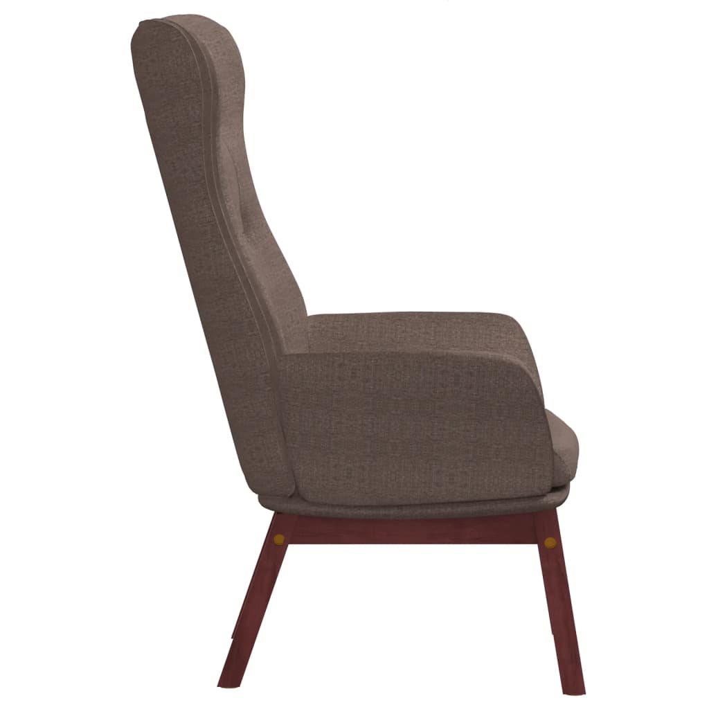Relaxsessel Taupe Stoff