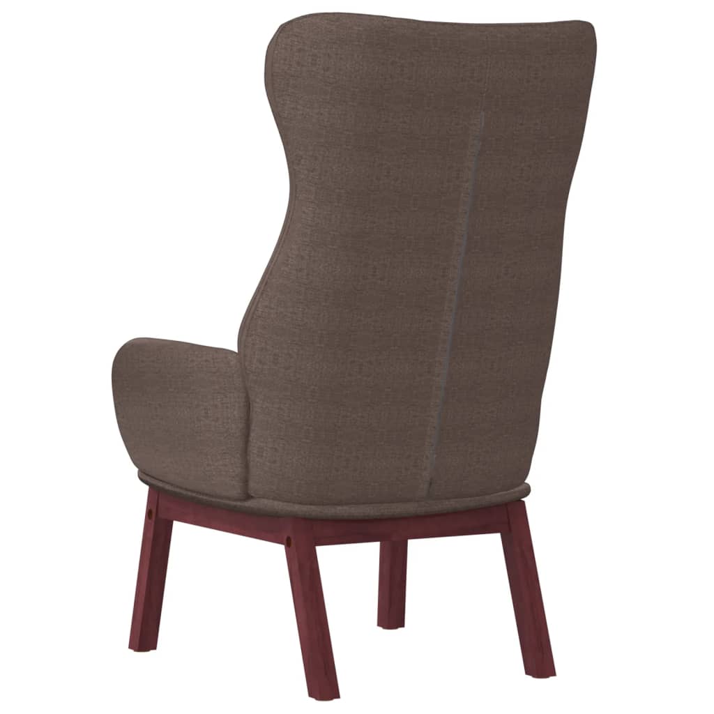 Relaxsessel Taupe Stoff