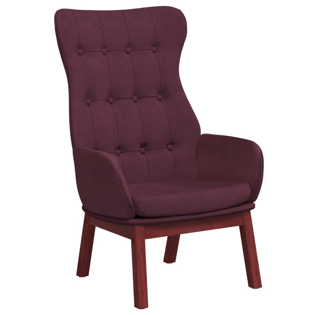 Relaxsessel Lila Stoff