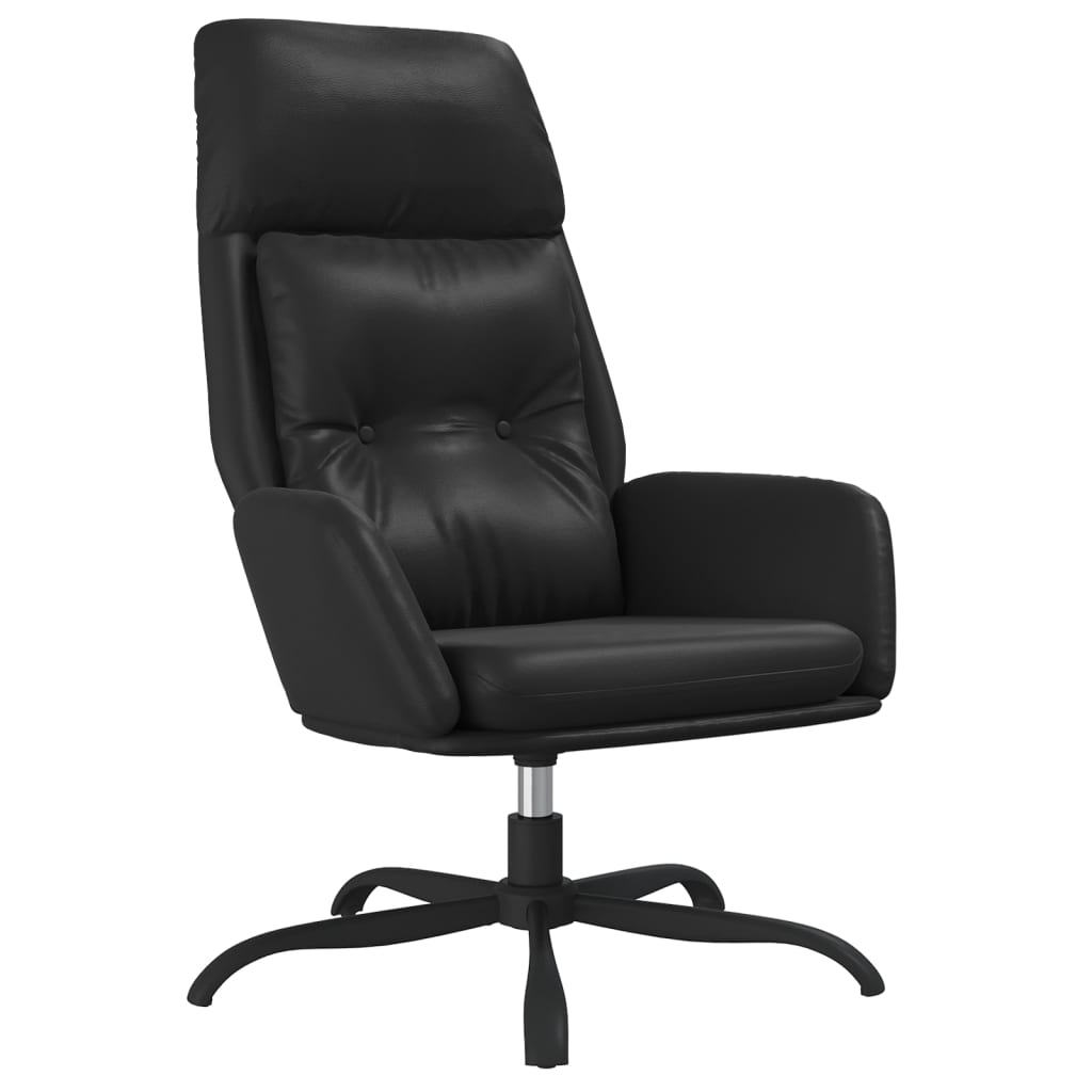 Relaxsessel Schwarz Kunstleder