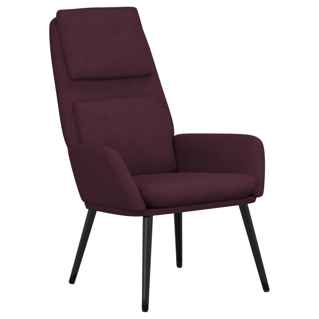 Relaxsessel Lila Stoff