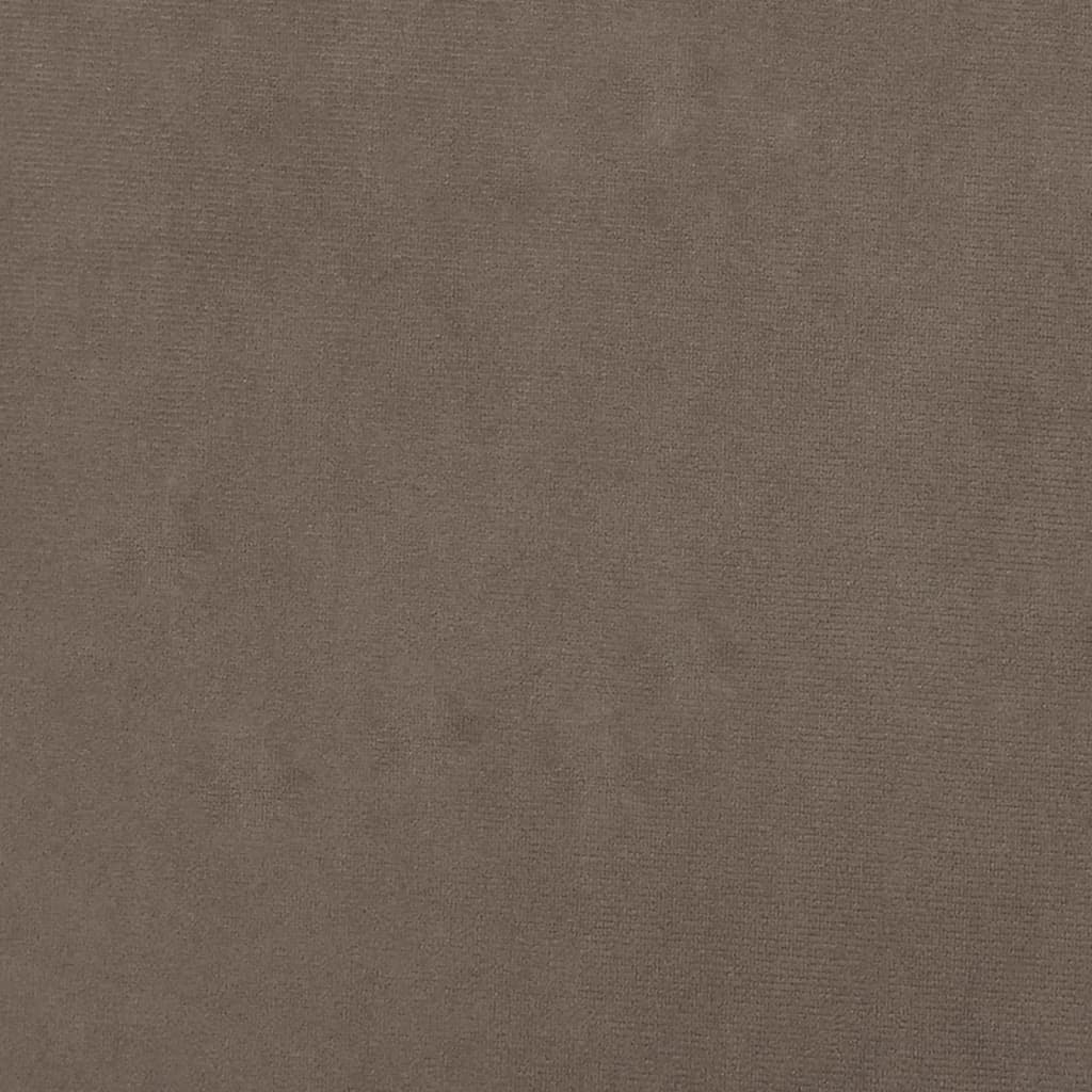 Fauteuil inclinable en velours marron