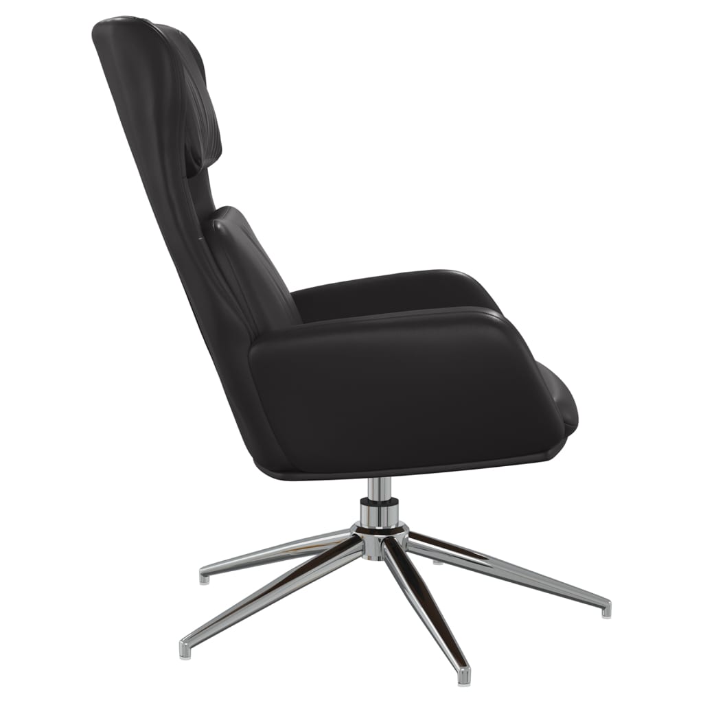 Relaxsessel Glänzend Schwarz Kunstleder