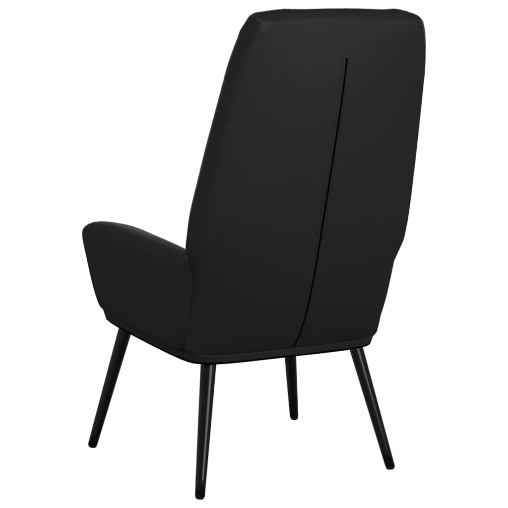 Relaxsessel Glänzend Schwarz Kunstleder