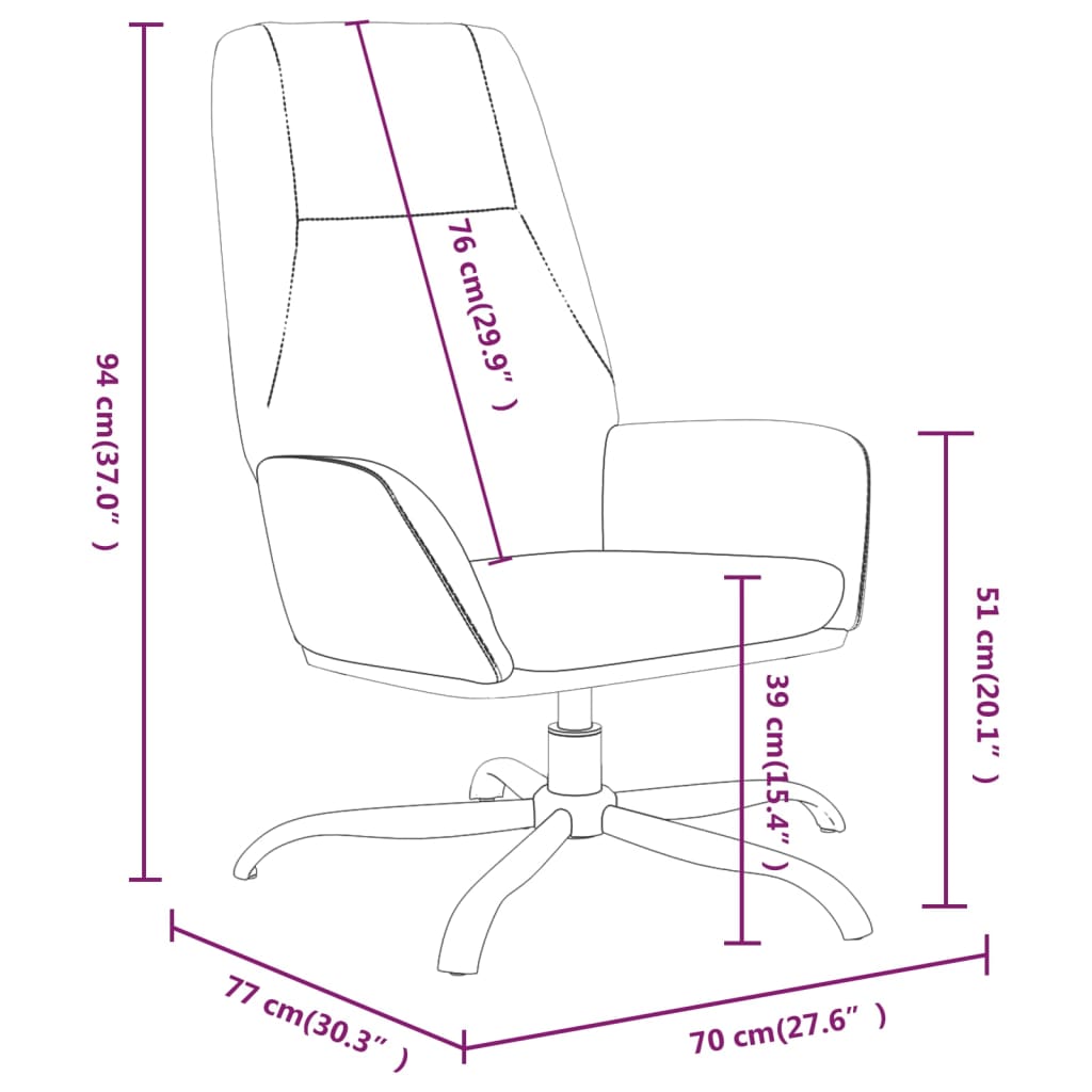 Relaxsessel Braun Samt