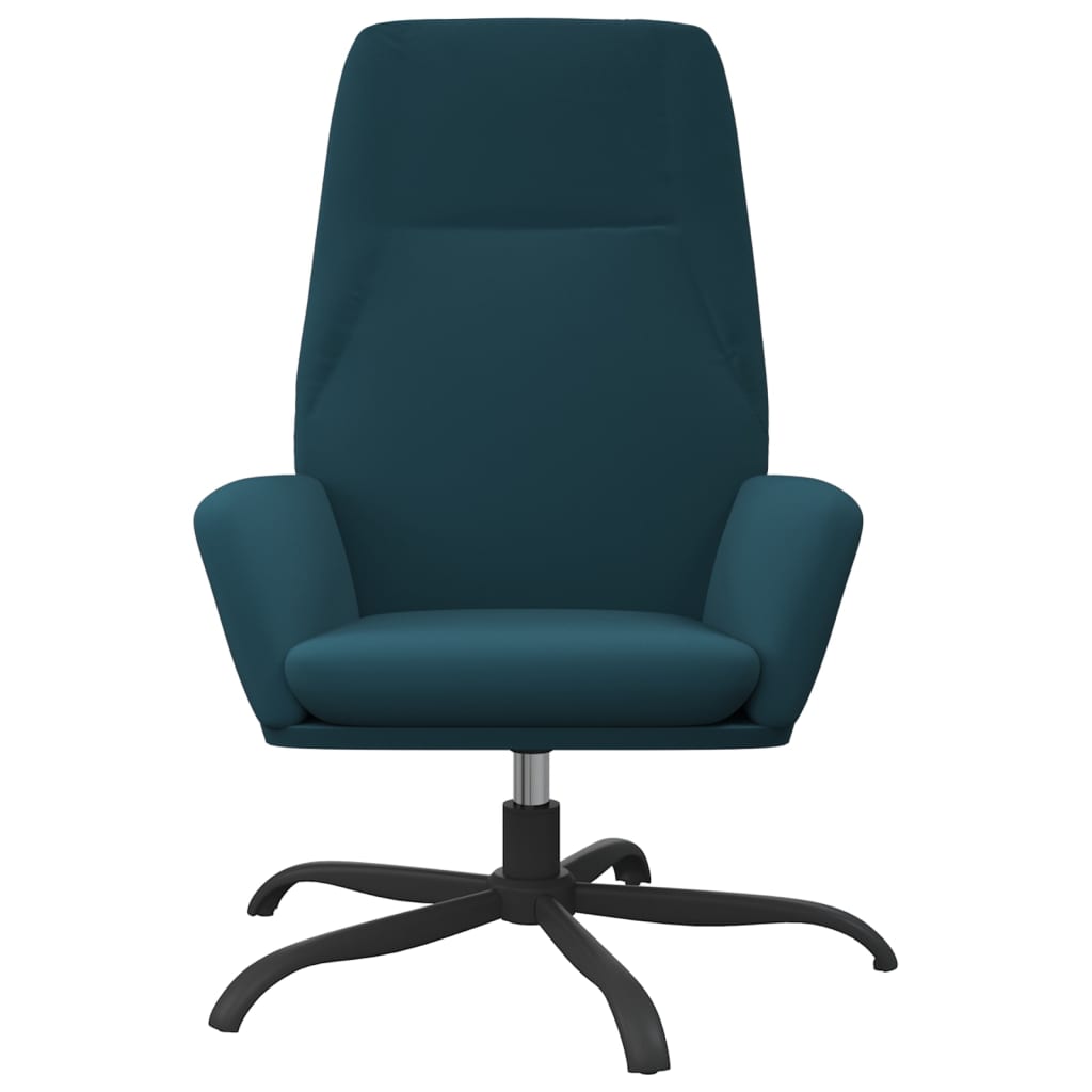 Relaxsessel Blau Samt