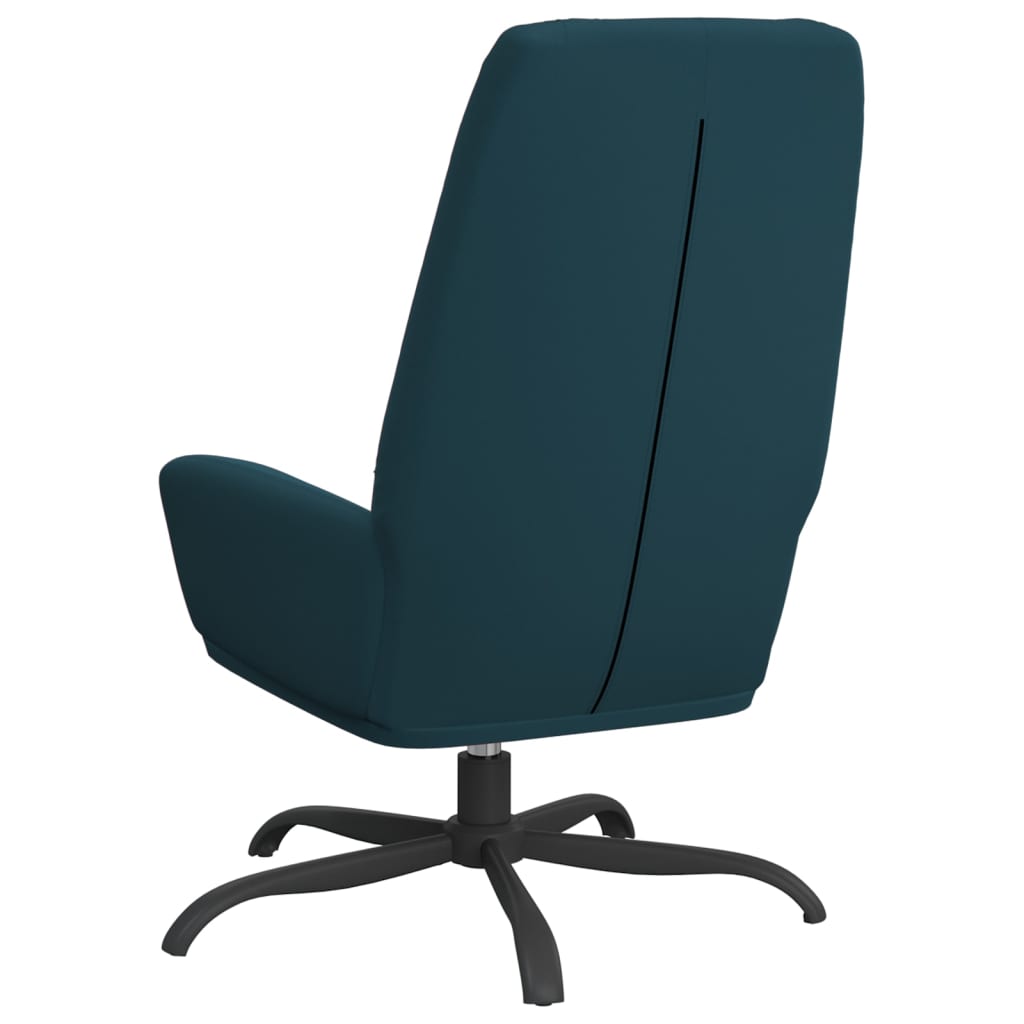 Relaxsessel Blau Samt
