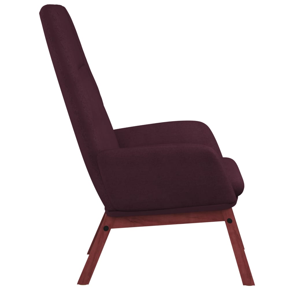 Relaxsessel Lila Stoff