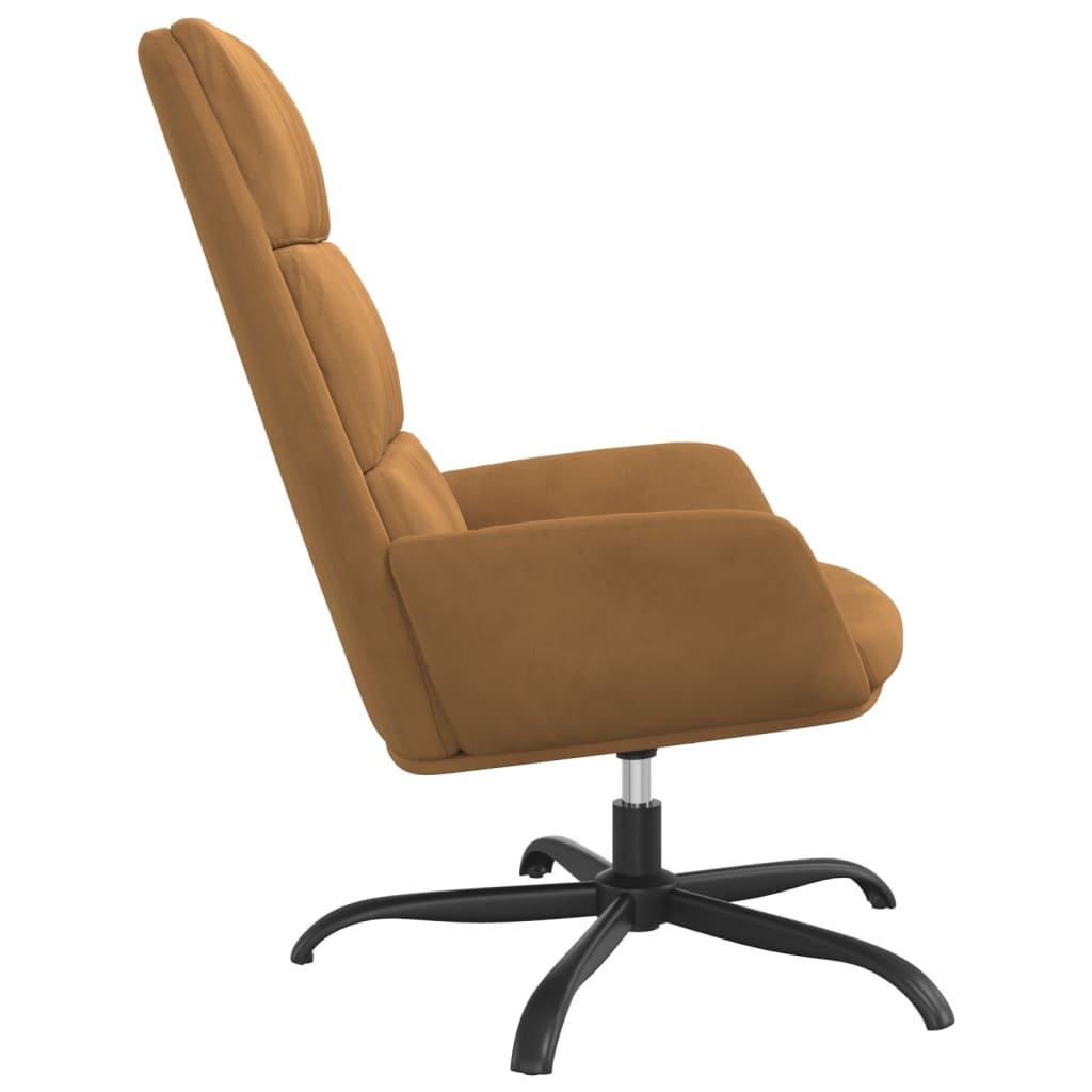 Relaxsessel Braun Samt