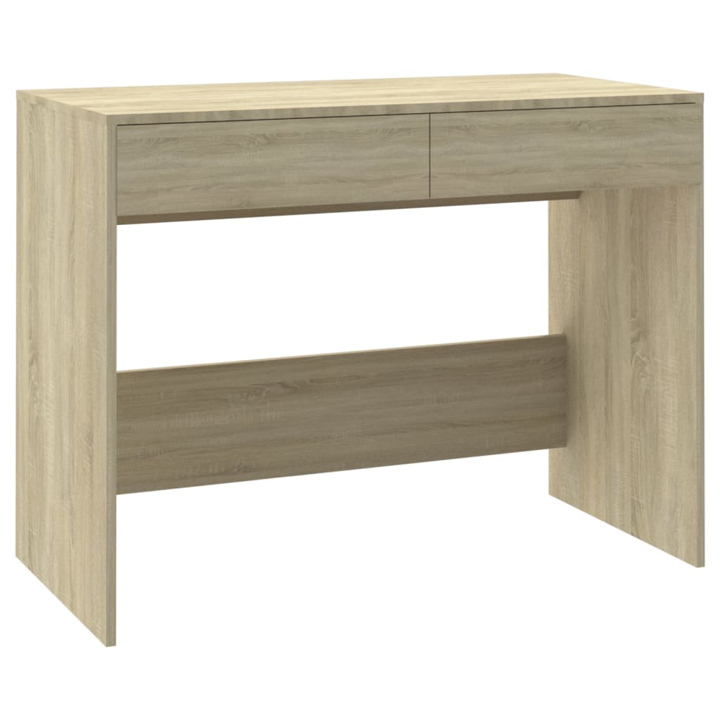Desk Sonoma Oak 101x50x76.5 cm Wood Material