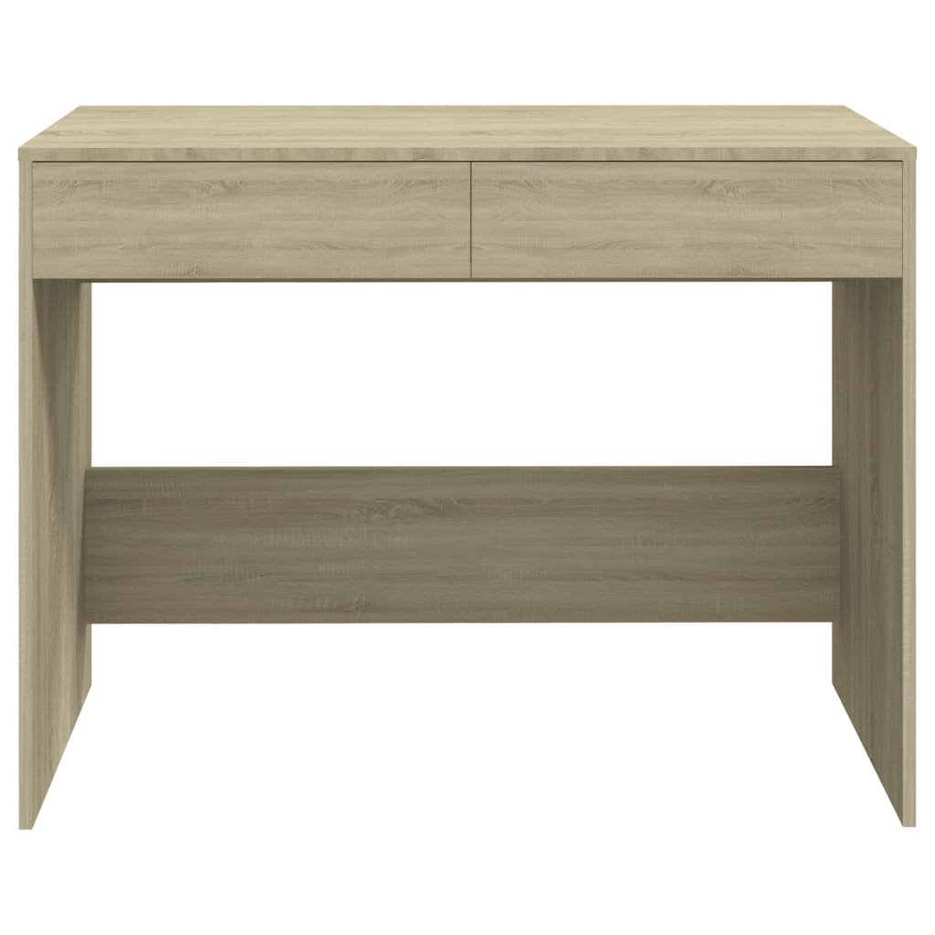 Desk Sonoma Oak 101x50x76.5 cm Wood Material