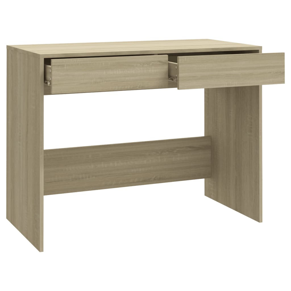 Desk Sonoma Oak 101x50x76.5 cm Wood Material