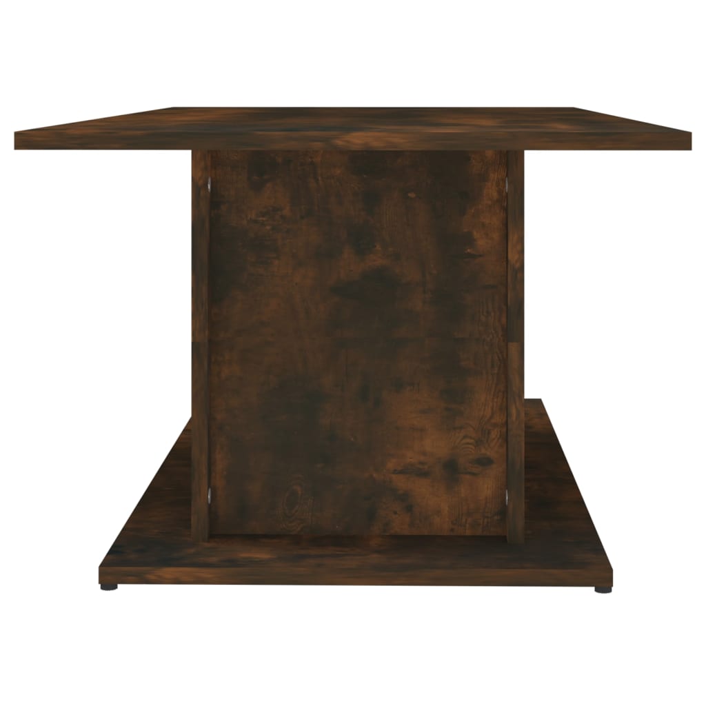 Coffee table smoked oak 102x55.5x40 cm wood material