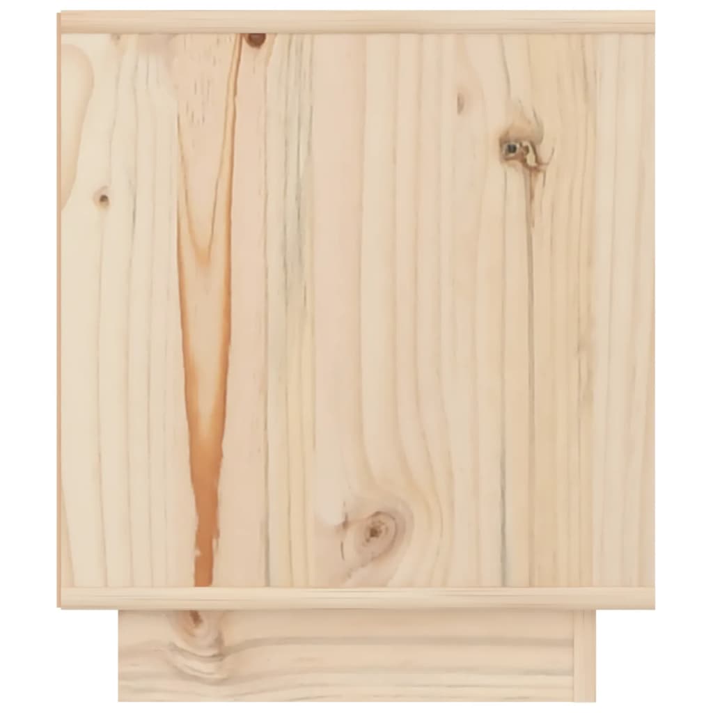 Bedside tables 2 pcs. 40x34x40 cm solid pine wood
