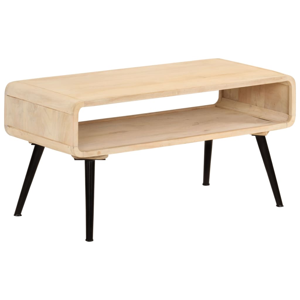 Table basse 95x40x45 cm en bois de manguier massif