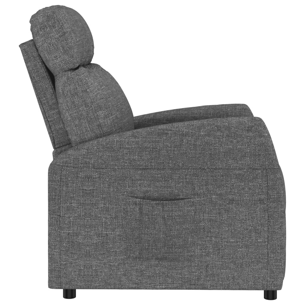 Relaxsessel Dunkelgrau Stoff