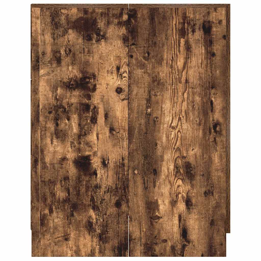 Waschmaschinenschrank Räuchereiche 71x71,5x91,5 cm