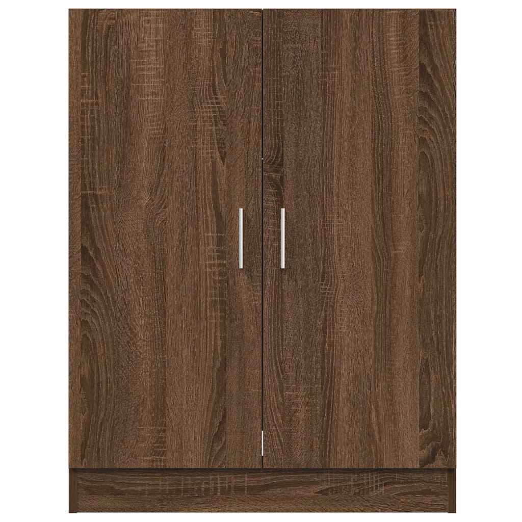 Waschmaschinenschrank Braun Eichen-Optik 71x71,5x91,5 cm