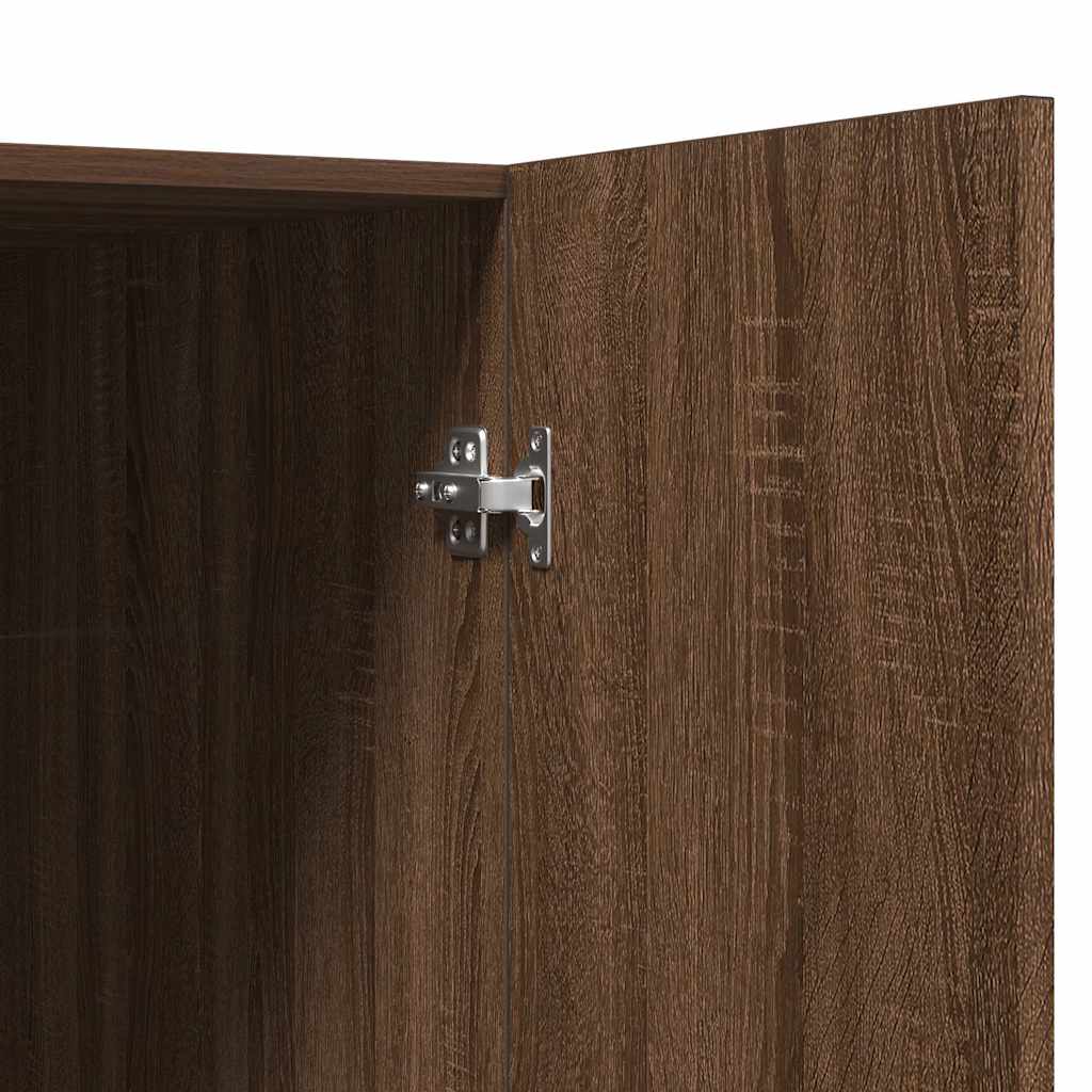 Waschmaschinenschrank Braun Eichen-Optik 71x71,5x91,5 cm