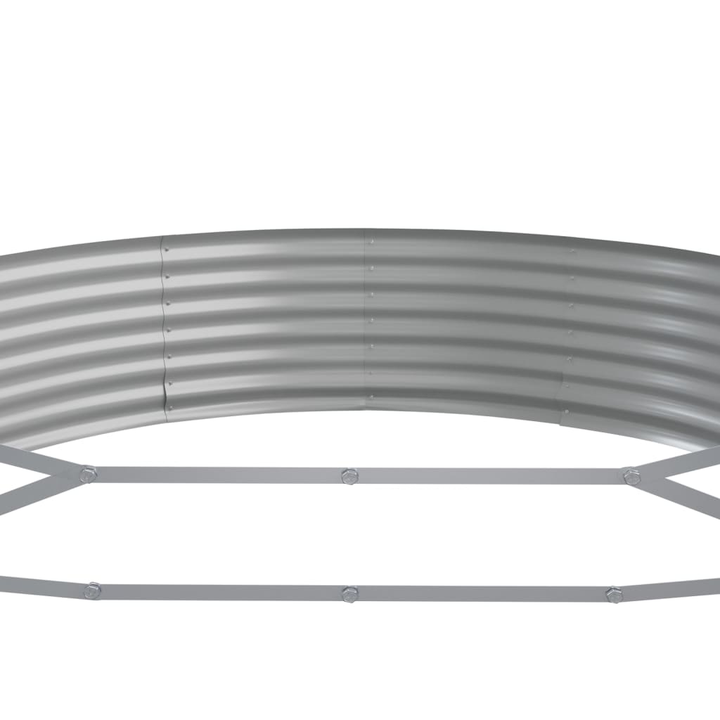 Hochbeet Verzinkter Stahl 296x140x36 cm Anthrazit