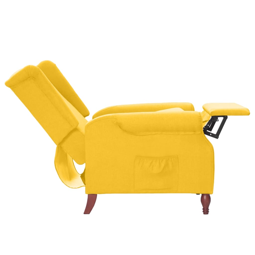 Relaxsessel Gelb Stoff