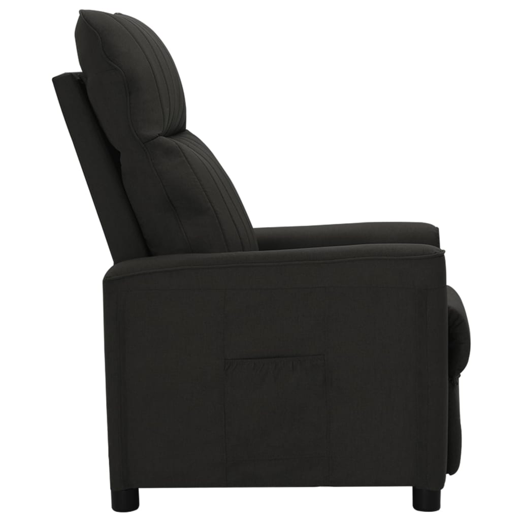 Relaxsessel Schwarz Stoff