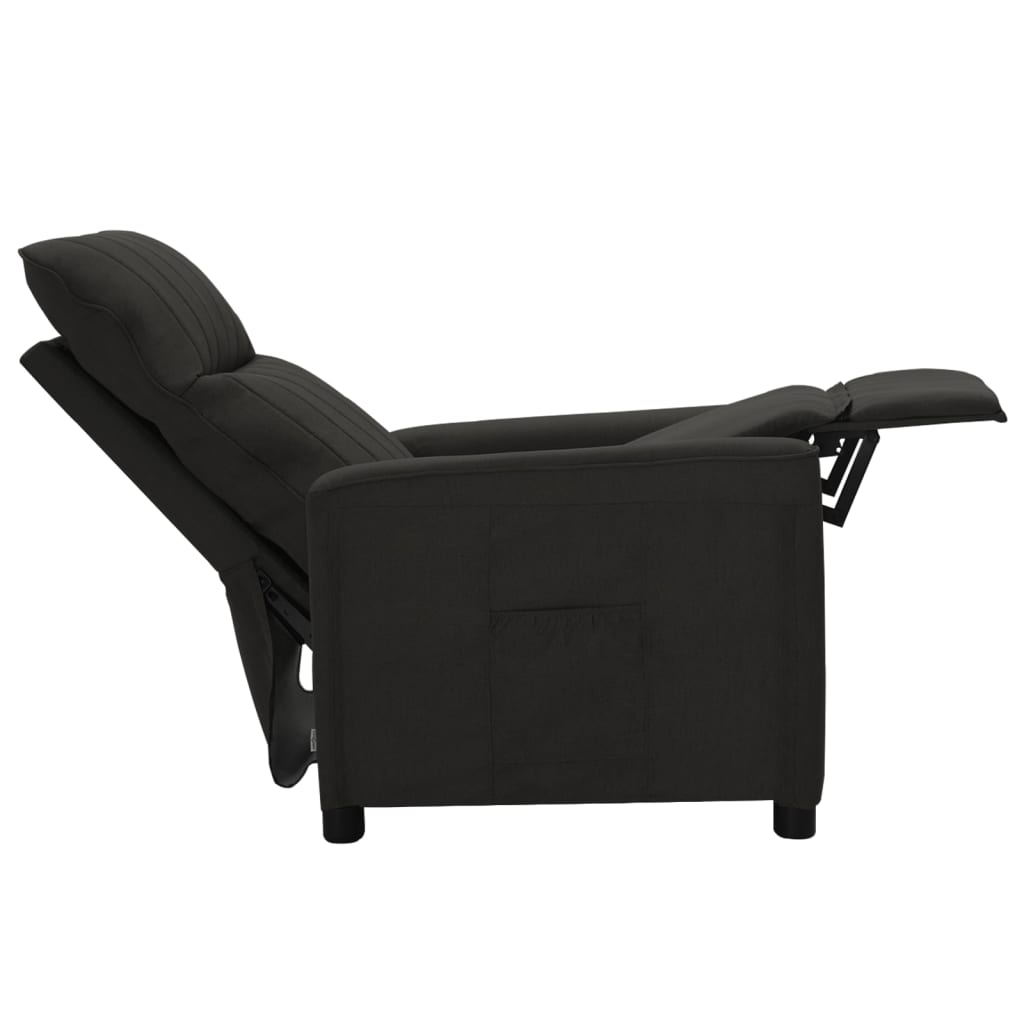 Relaxsessel Schwarz Stoff