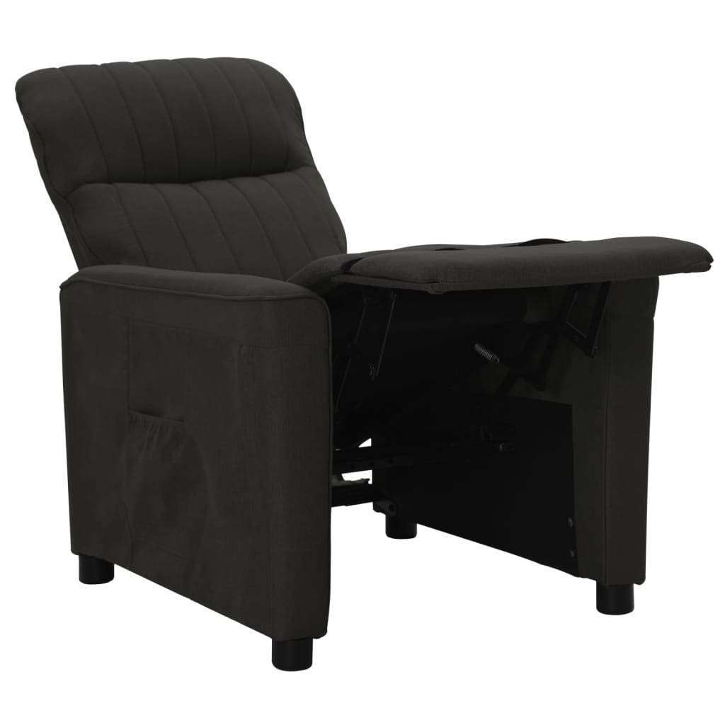 Relaxsessel Schwarz Stoff