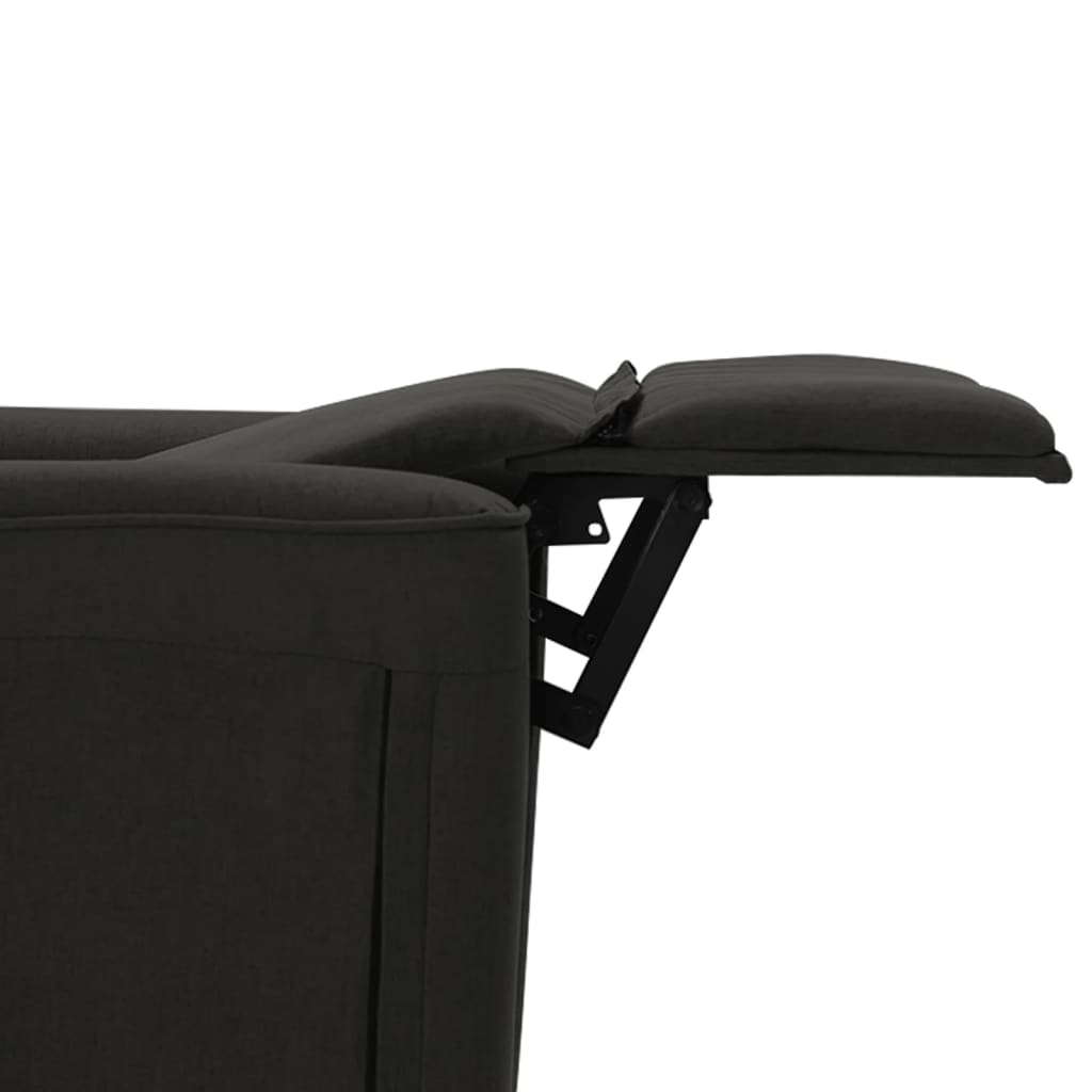 Relaxsessel Schwarz Stoff