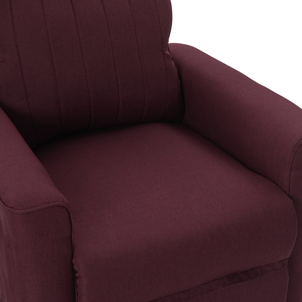 Relaxsessel Lila Stoff
