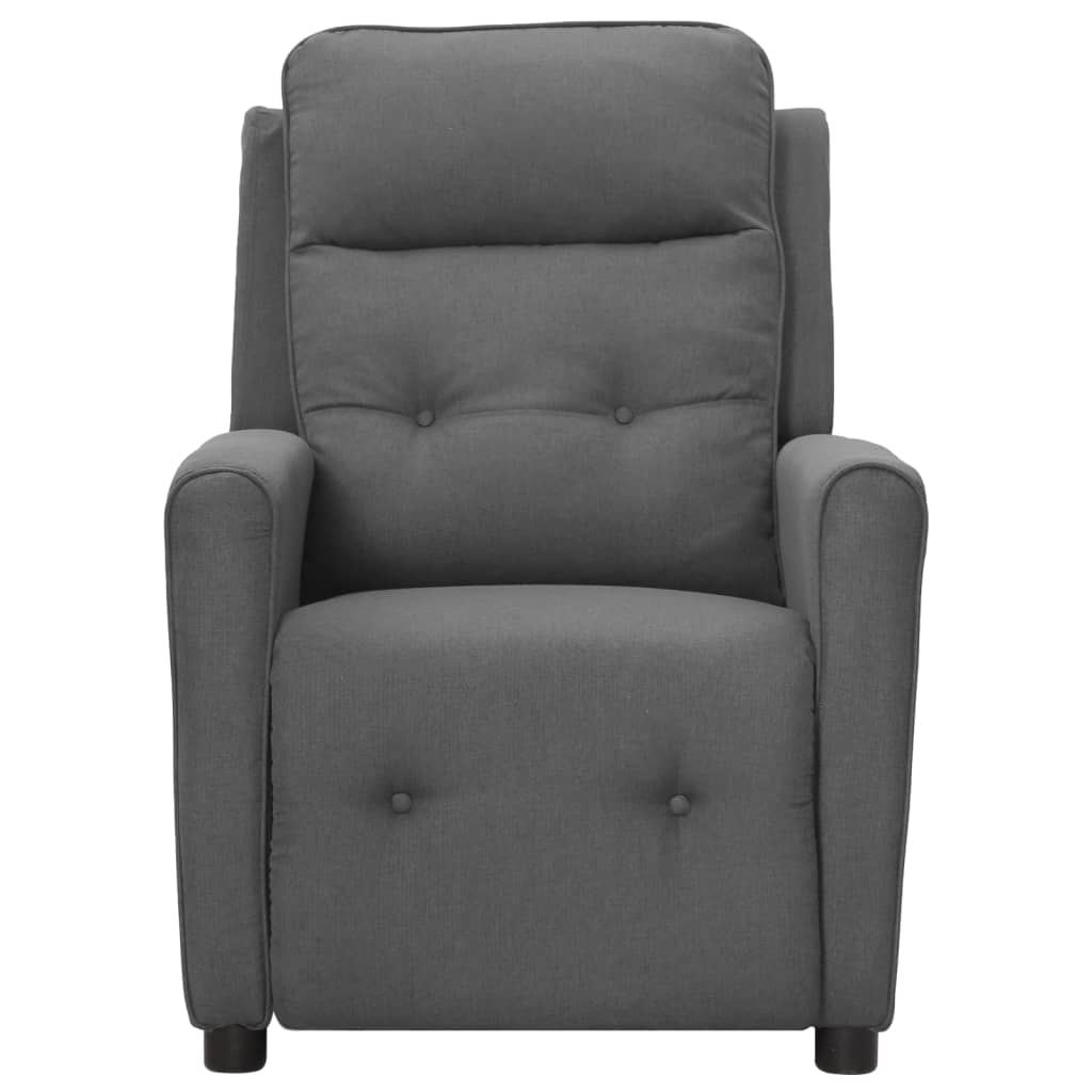 Relaxsessel Hellgrau Stoff
