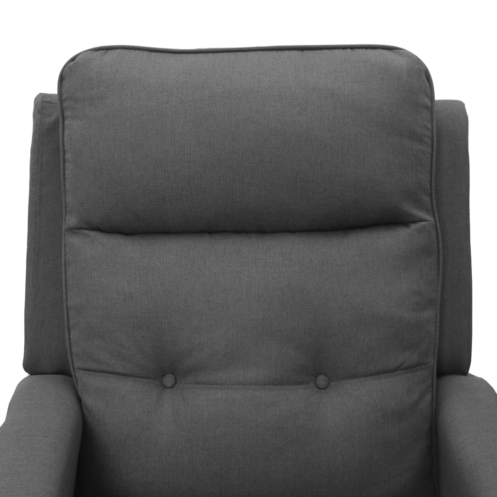 Relaxsessel Hellgrau Stoff
