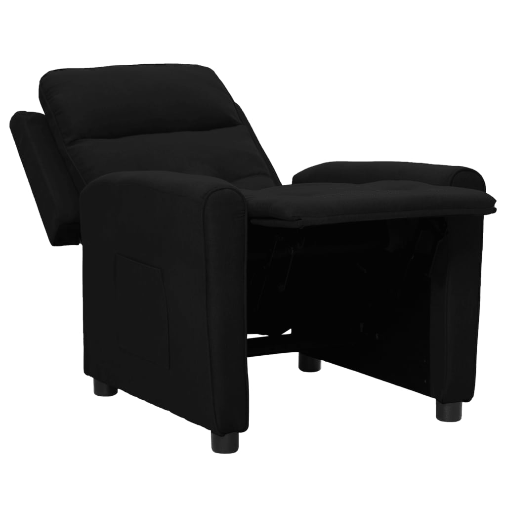 Relaxsessel Schwarz Stoff