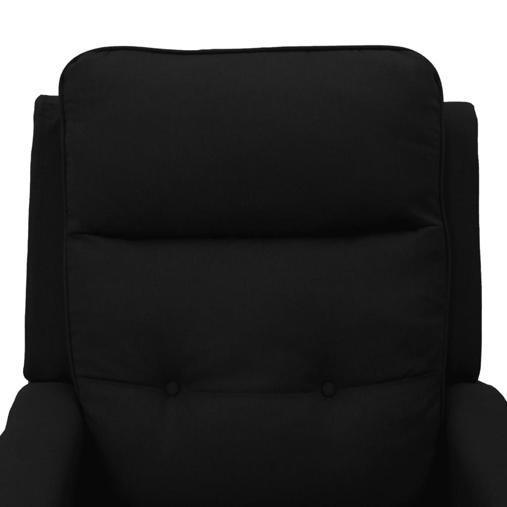 Relaxsessel Schwarz Stoff