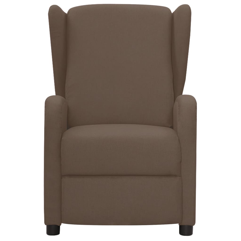 Relaxsessel Taupe Stoff