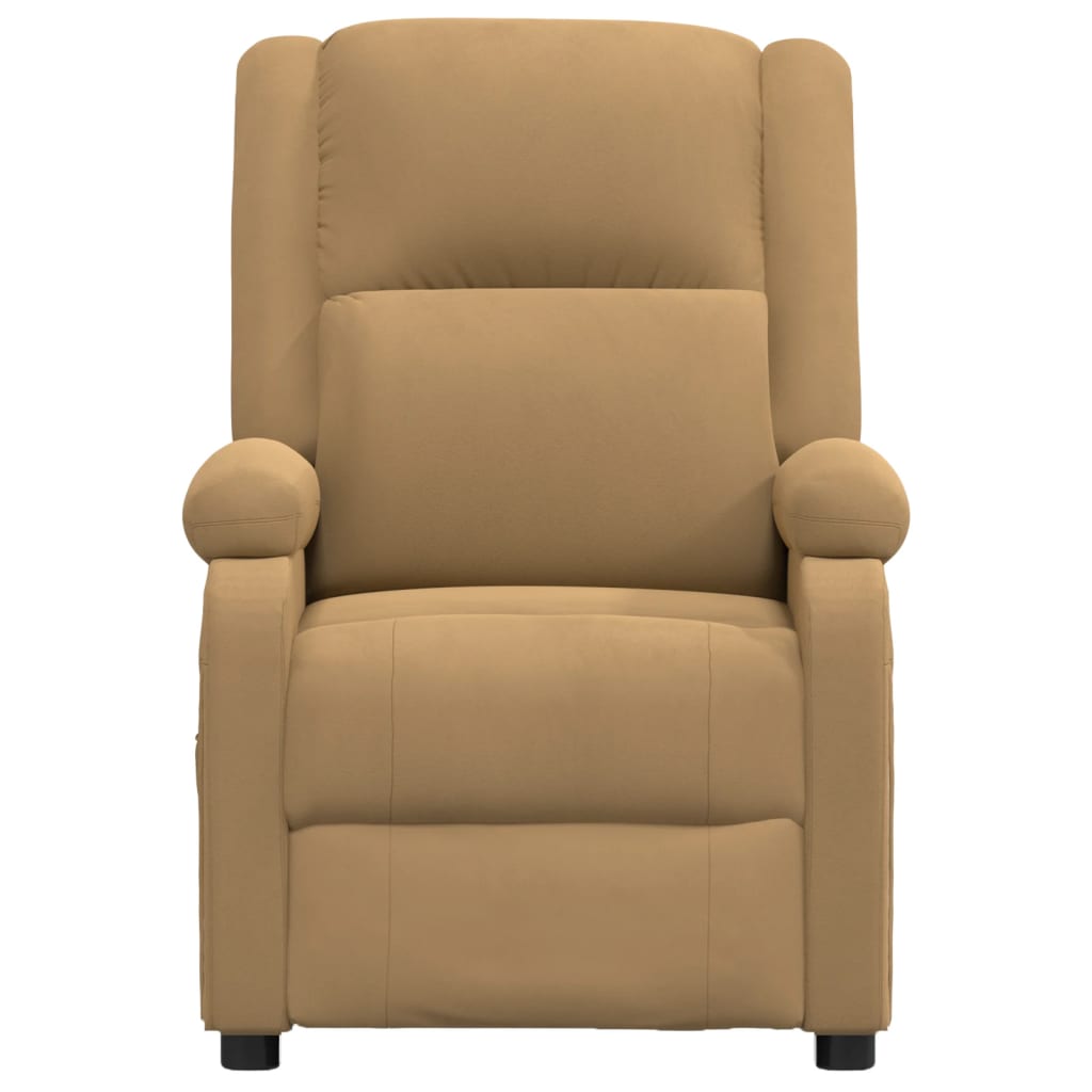 Relaxsessel Braun Samt