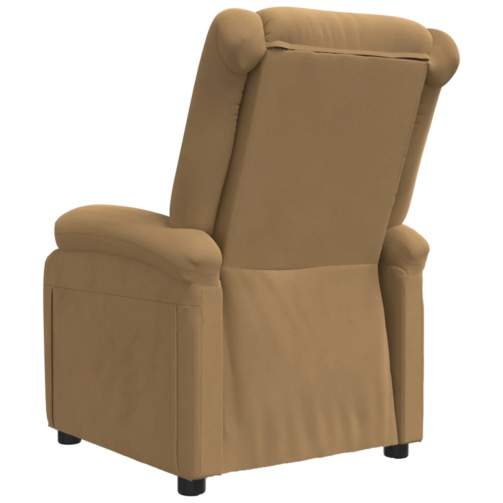Relaxsessel Braun Samt