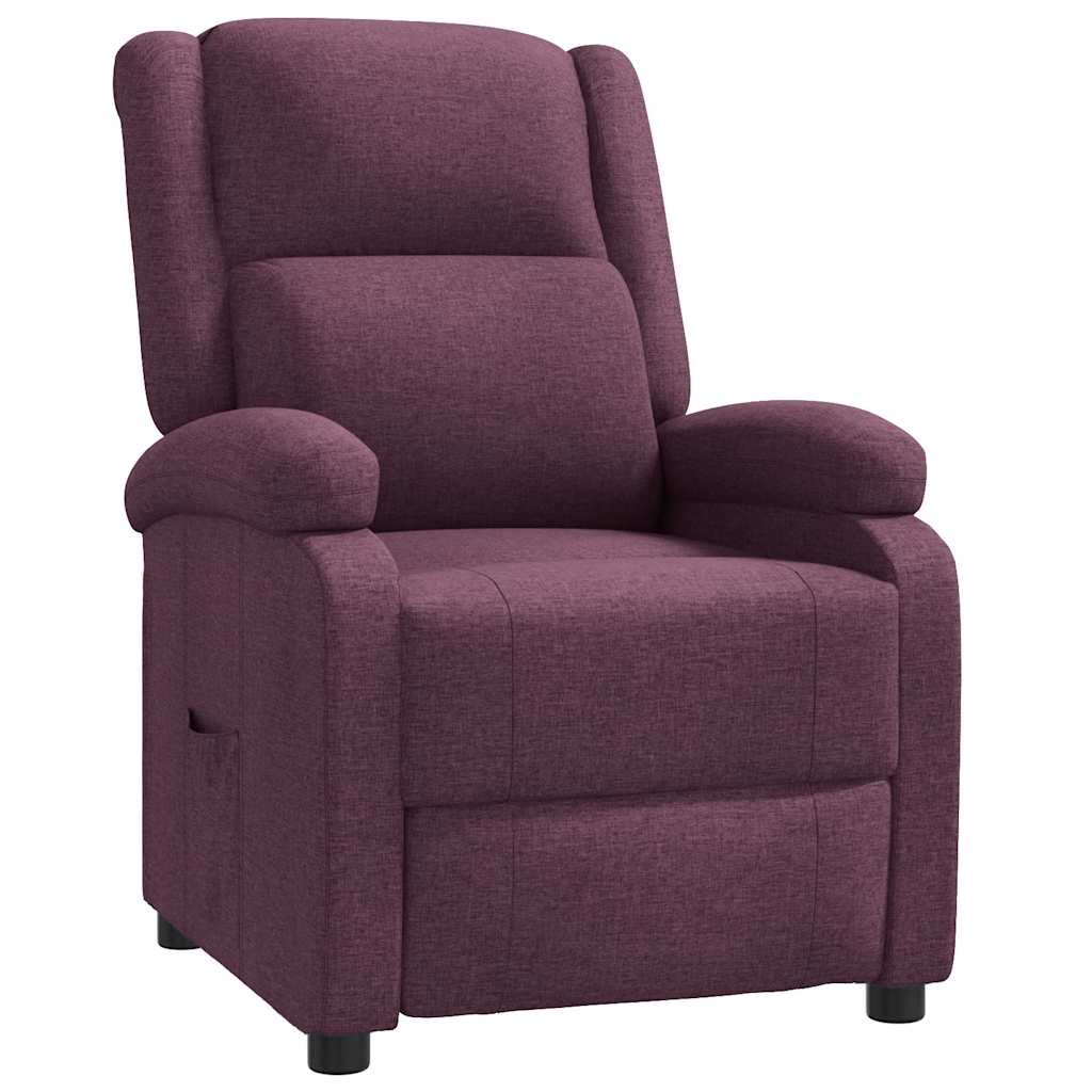 Relaxsessel Lila Stoff