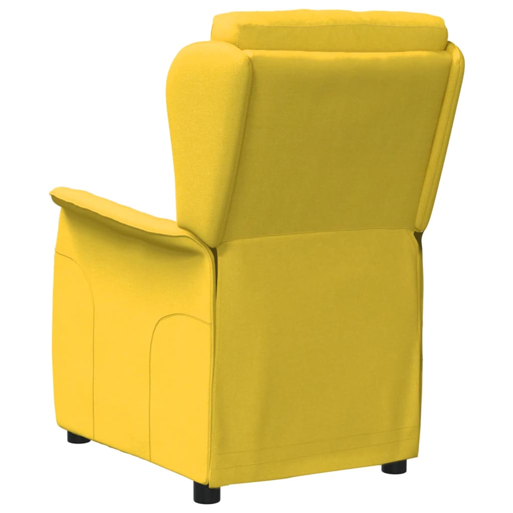 Relaxsessel Hellgelb Stoff