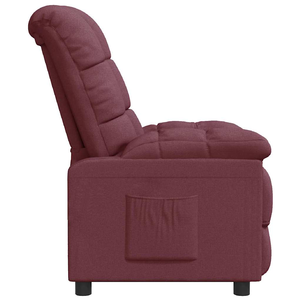 Relaxsessel Lila Stoff