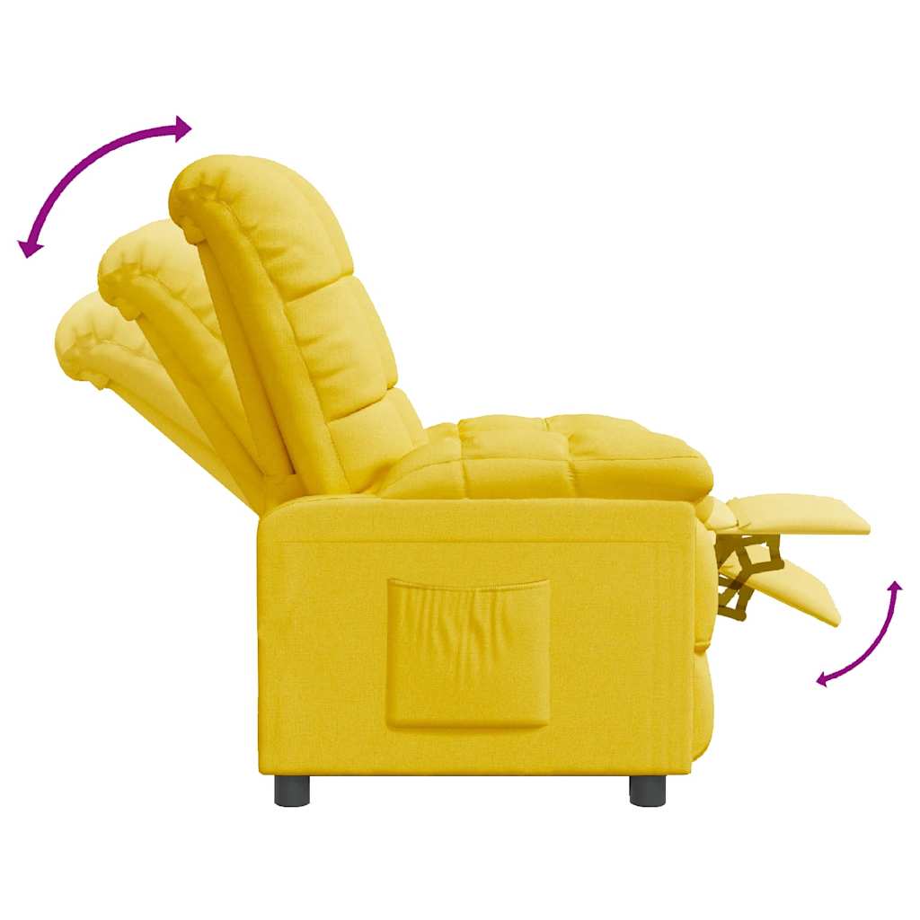 Relaxsessel Gelb Stoff