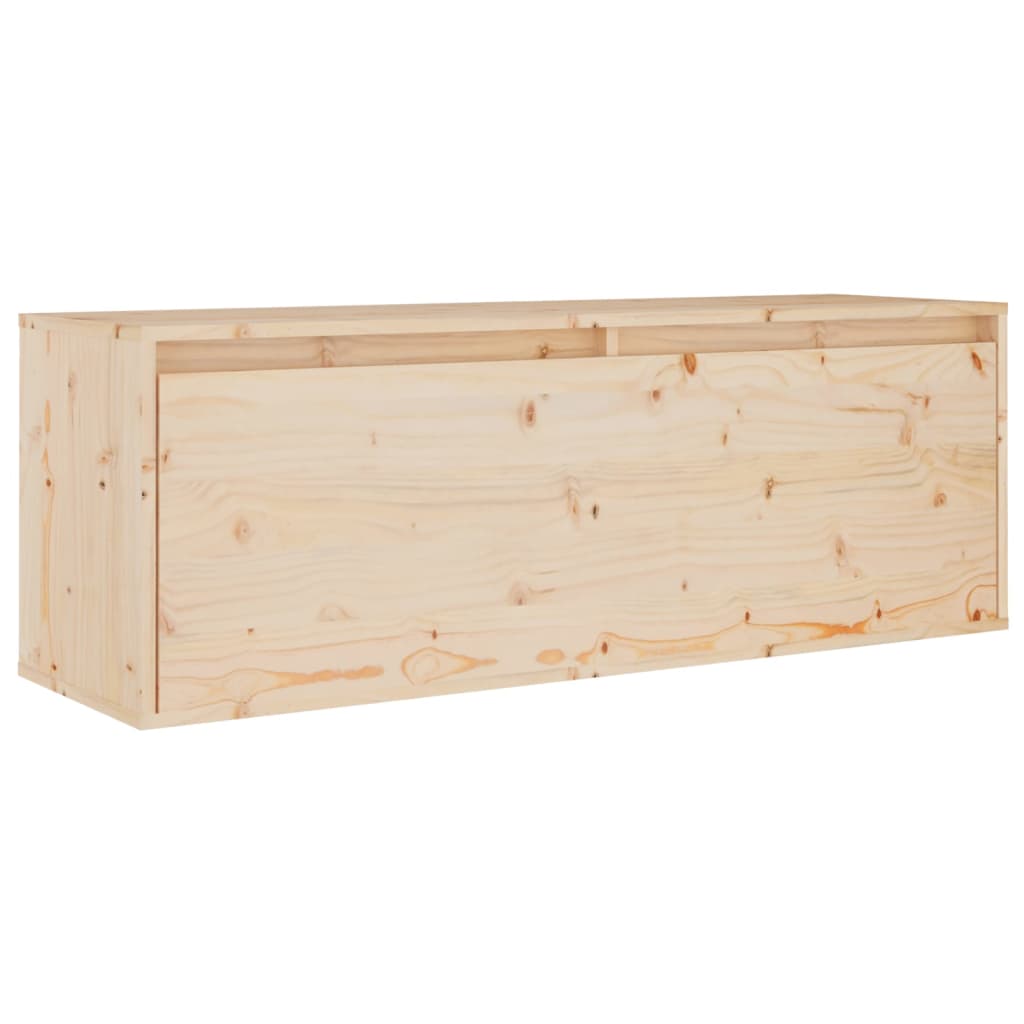 TV cabinets 3 pcs. solid pine wood