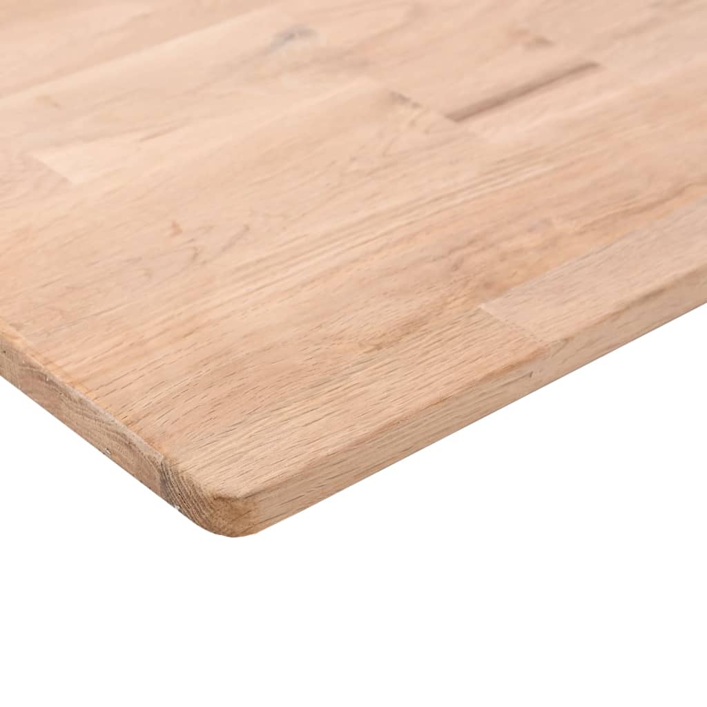 Étagère 80x20x1,5 cm Bois de chêne massif non traité