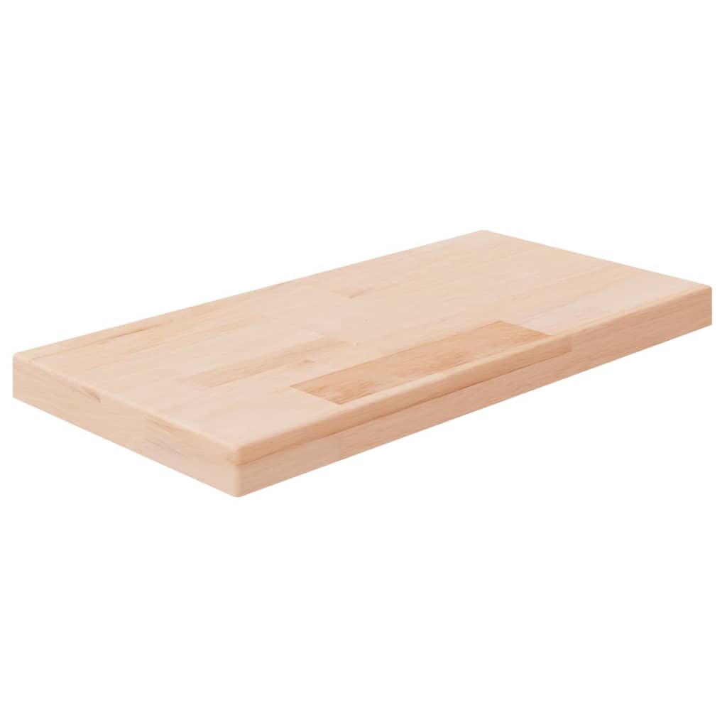Étagère 40x20x2,5 cm Bois de chêne massif non traité